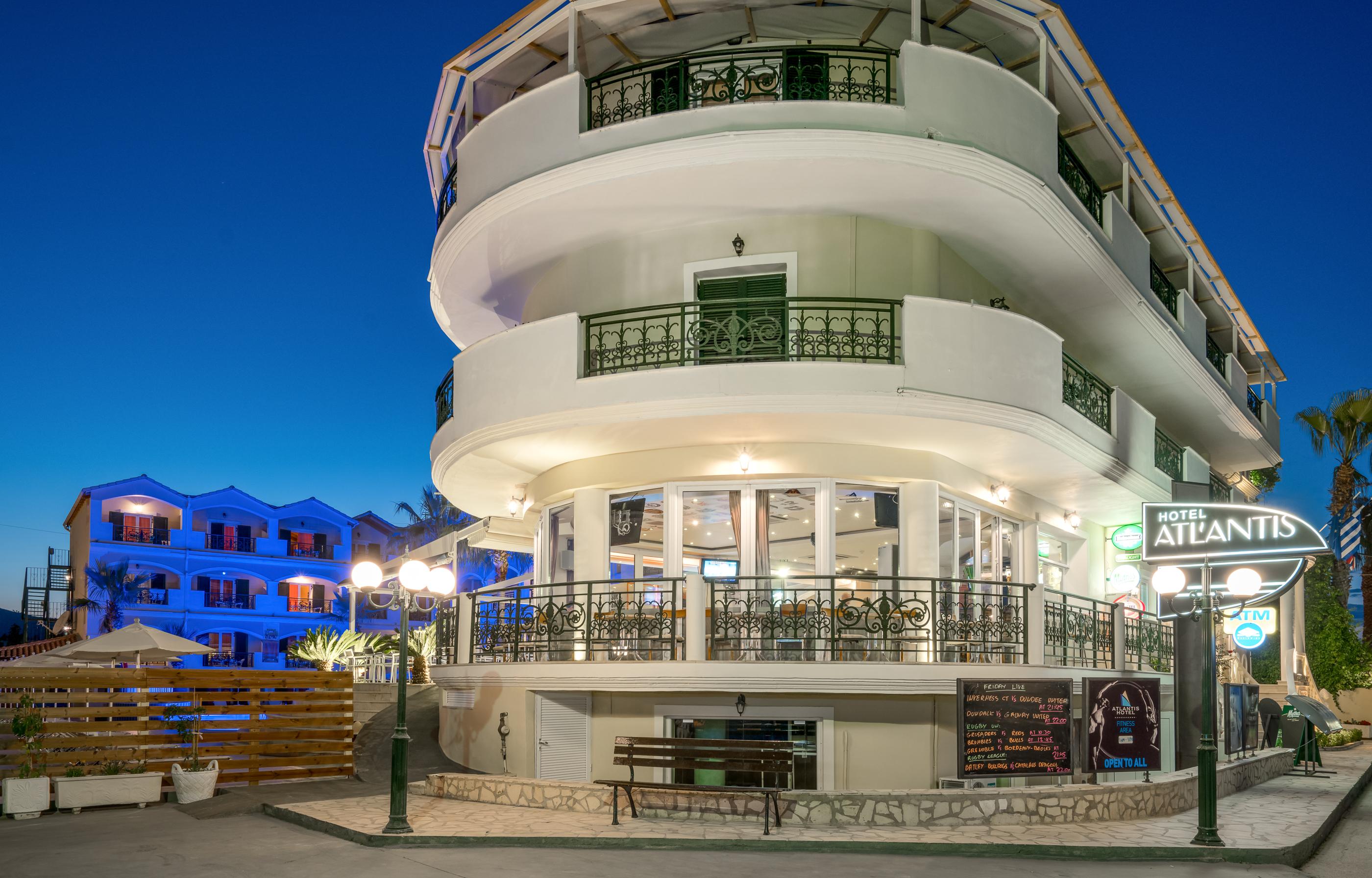 Zante Atlantis Hotel Laganas Exteriör bild